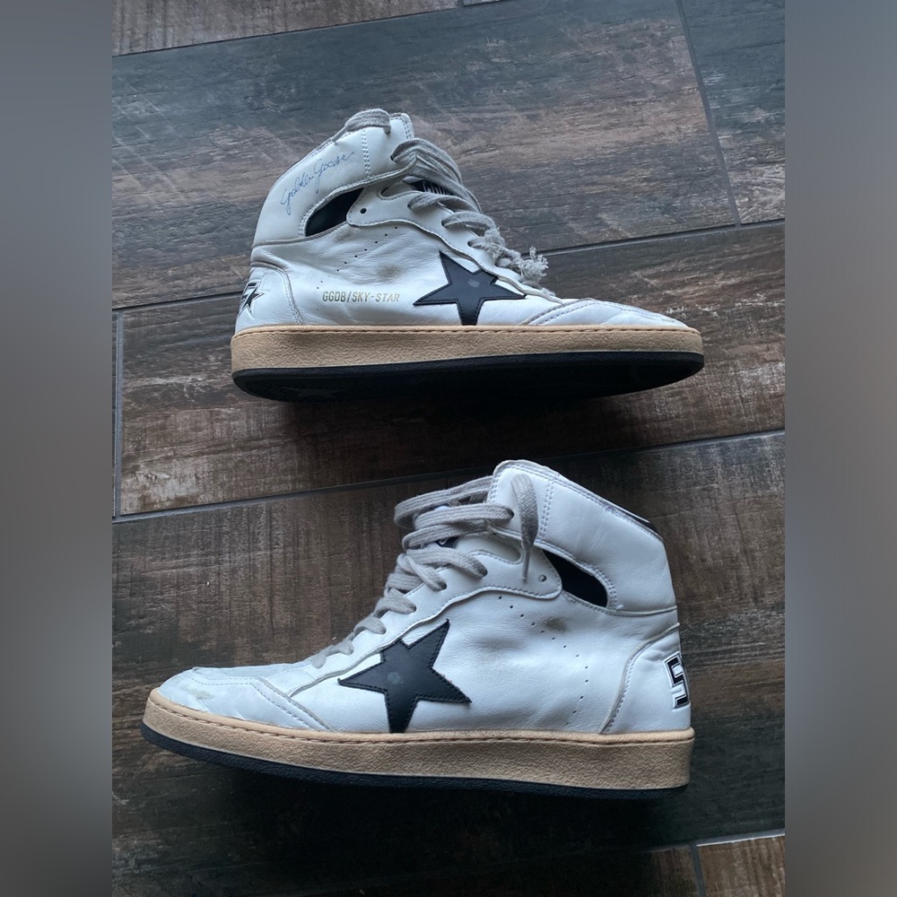 Golden Goose Sky Star High Top Sneakers - Picture 8 of 15